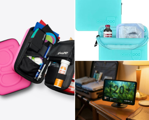 T1D Mom Must-Haves!!🩵 ✨💉 cover photo collage