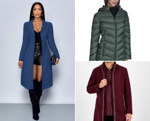 Winter wear for the family cover photo collage
