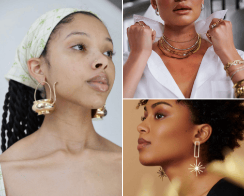 Jewelry cover photo collage