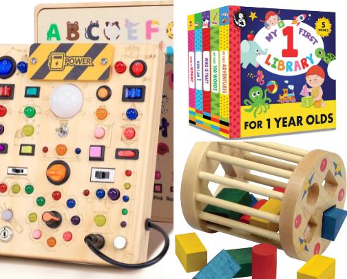 Best Gifts for 1-Year-Old Girls cover photo collage