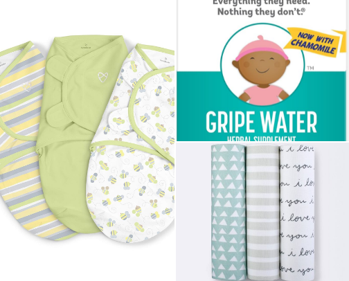 Newborn and Baby Must Haves cover photo collage