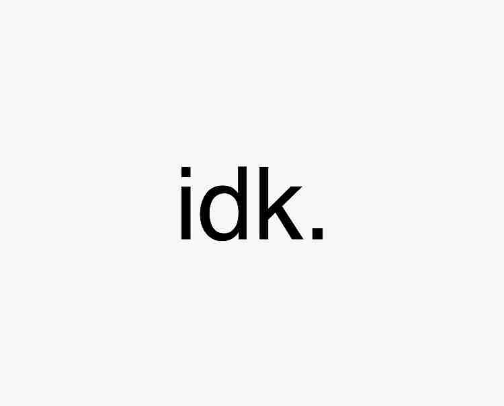 The "IDK" Shopping List cover photo collage