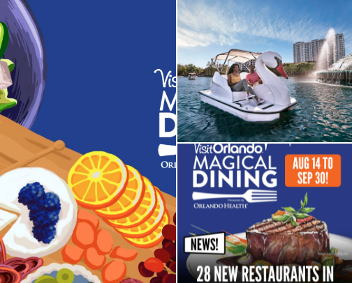 Orlando Magical Dining cover photo collage