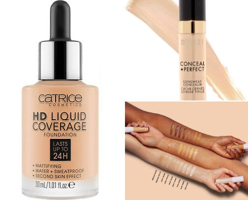 Foundation and concealer favorites❤️ cover photo collage