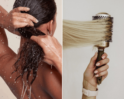Hair 🎀 cover photo collage