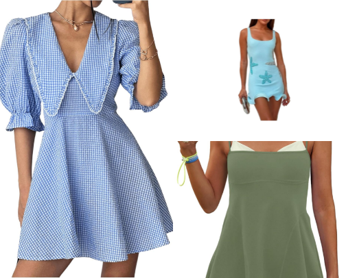 Amazon Dresses cover photo collage