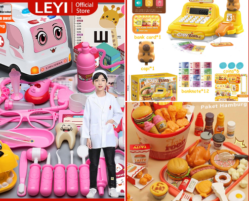 Best Educational Toys & Kids Play Ideas cover photo collage