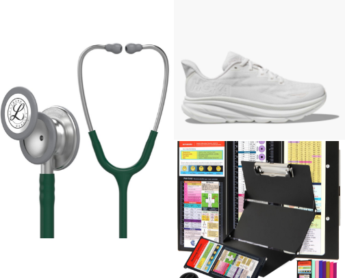 what i actually used for nursing school 🩺 cover photo collage