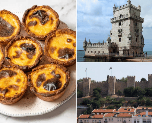 All things Lisbon, Portugal cover photo collage