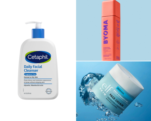 My Skin Care Faves cover photo collage
