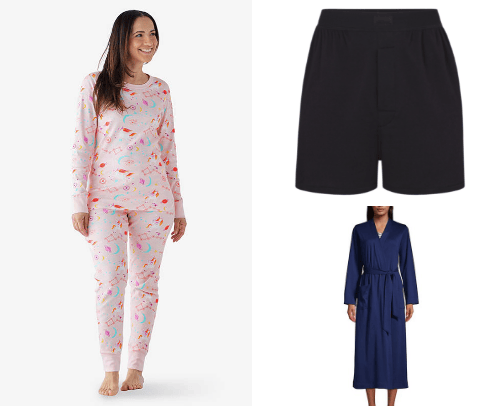 Women's comfy pajamas perfect for lounging at home or a great nights sleep cover photo collage
