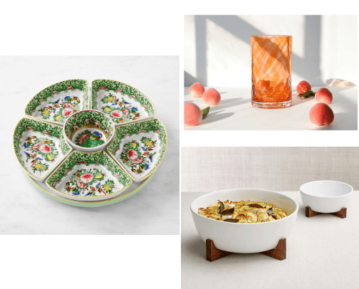 Plate Expectations - my favorite place settings and serving ware cover photo collage