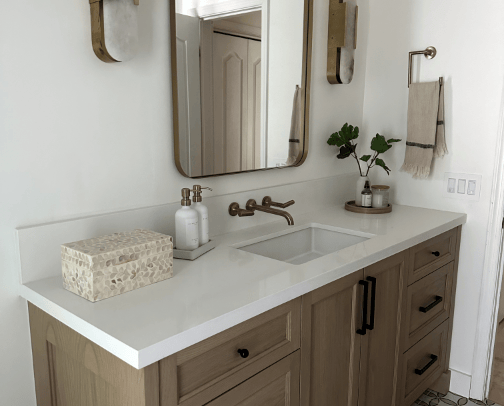 Guest Bathroom Remodel cover photo collage