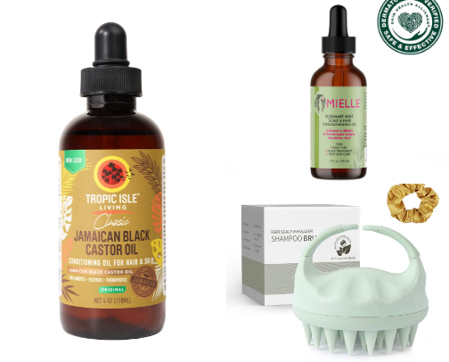 Healthy and Long hair.. The secrets cover photo collage