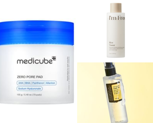 Korean Skincare Essentials for Busy Moms cover photo collage