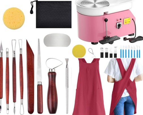 pottery essentials on a budget cover photo collage