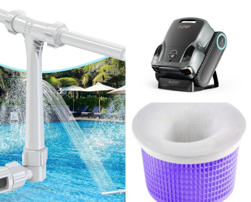 Pool Necessities cover photo collage