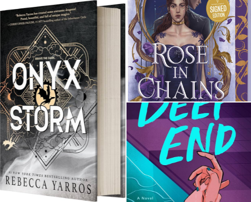 2025 Anticipated Reads cover photo collage