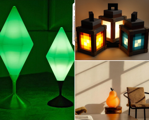 Unique Decorative Lamps for Home & Apartment cover photo collage