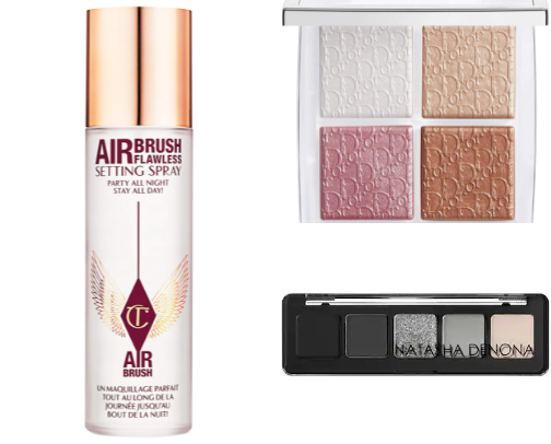 makeup favs cover photo collage