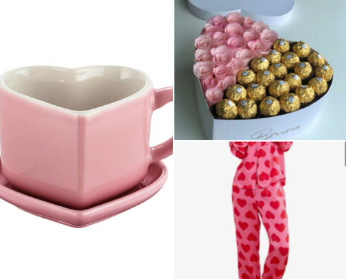 Things I would want for Valentine’s Day: gift guide for her cover photo collage