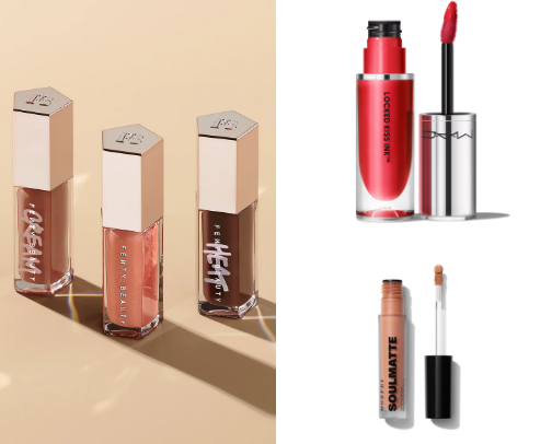 Bomb lips 👄 cover photo collage