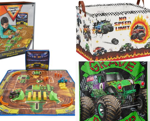 Monster Jam finds cover photo collage