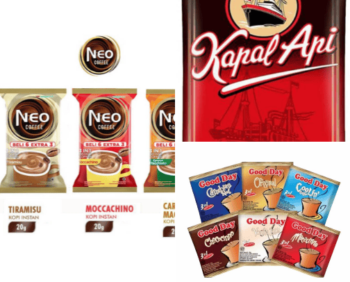 ☕Coffee connoisseurs and lovers are here, various variants of coffee and tea with different flavors and distinctive taste images native to Indonesia☕ cover photo collage
