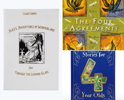 The Ultimate Bookworm Gift Shop cover photo collage