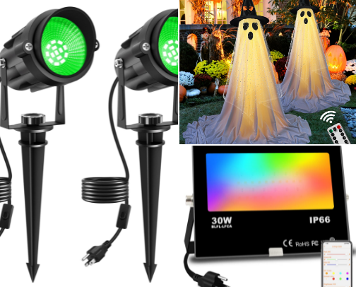 Halloween Decorations to make you the best on the block! cover photo collage