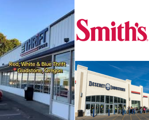 Shopping cover photo collage