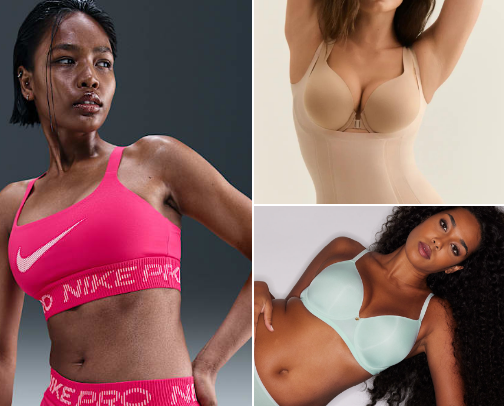"SUPPORT BRA" cover photo collage