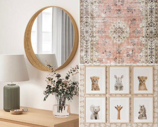 Nursery Decor cover photo collage