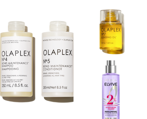 Hair care cover photo collage