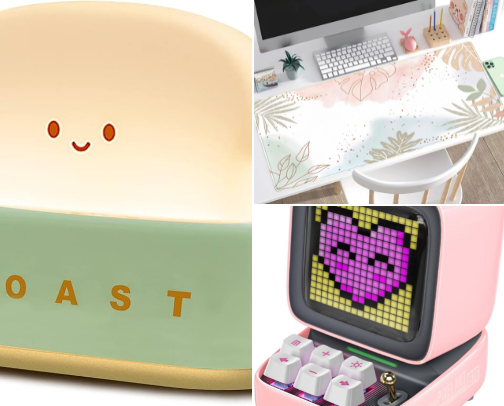 Cozy & Creative Workstation Favorites cover photo collage