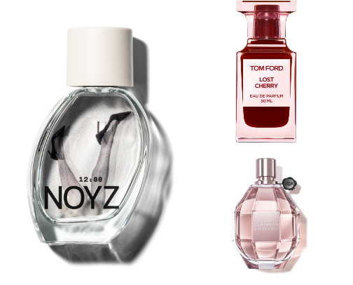 Best perfume cover photo collage