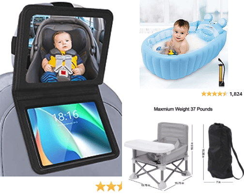 Baby Travel Must Haves cover photo collage