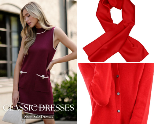Pretty in red cover photo collage