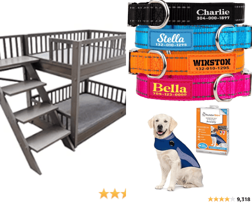 Bougee Doggie Bedroom & Back yard toys! cover photo collage