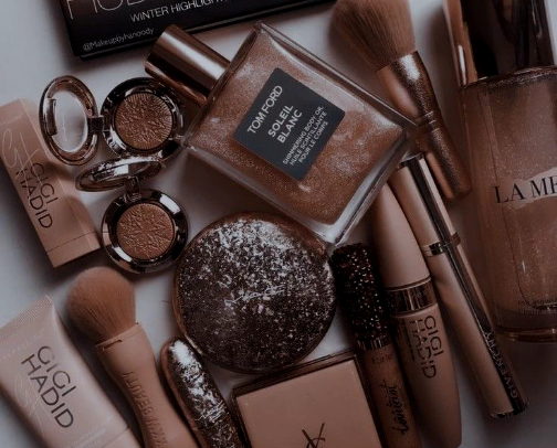 simple beauty routine 💋 cover photo collage