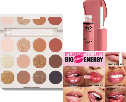 Beauty fave! Soft glam 🎀 cover photo collage