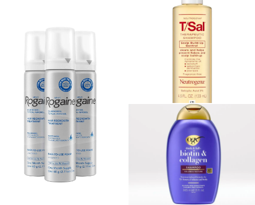 Hair care for beauty and thinning hair! cover photo collage