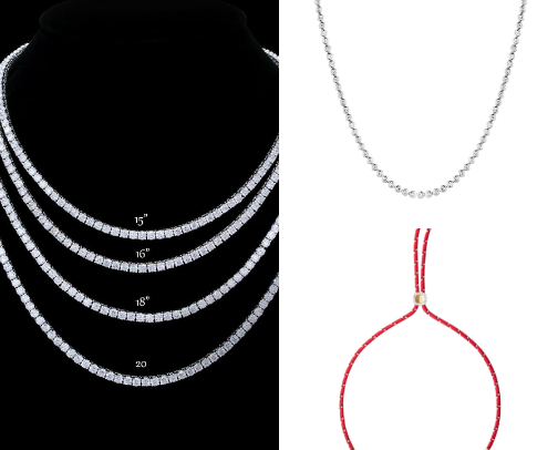 Looks For Less; Budget Tennis Necklace 🎾 💎 cover photo collage