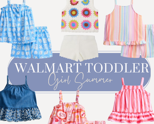 Walmart_Toddler Girl_Summer cover photo collage