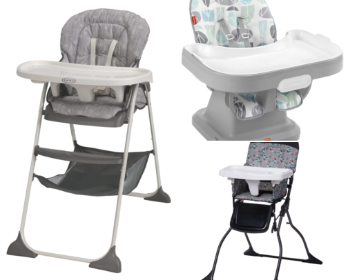 I Finally Found Baby Gear That Fits in My Tiny Kitchen Without the Clutter cover photo collage