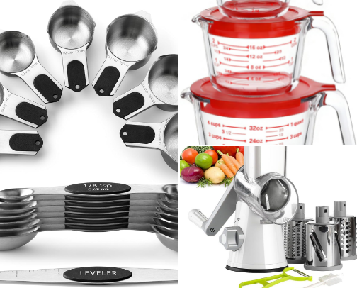 Kitchen tools that I love and use cover photo collage