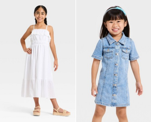 100% Cotton Everything for Little Girls cover photo collage