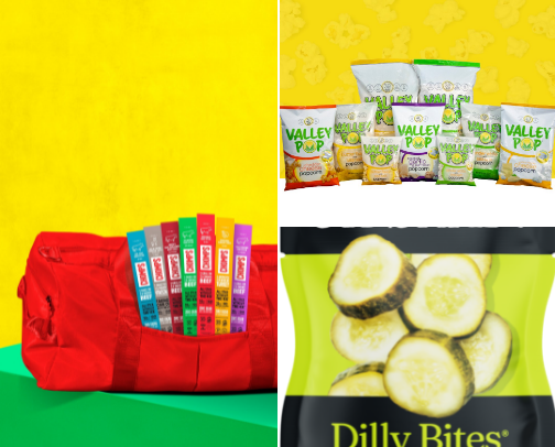 Healthy snack alternatives cover photo collage