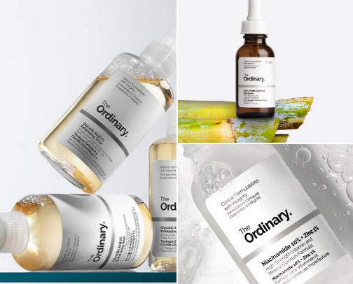 THE ORDINARY cover photo collage