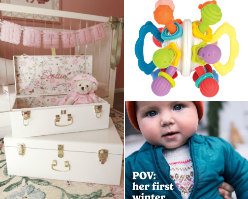 Baby’s First Christmas cover photo collage